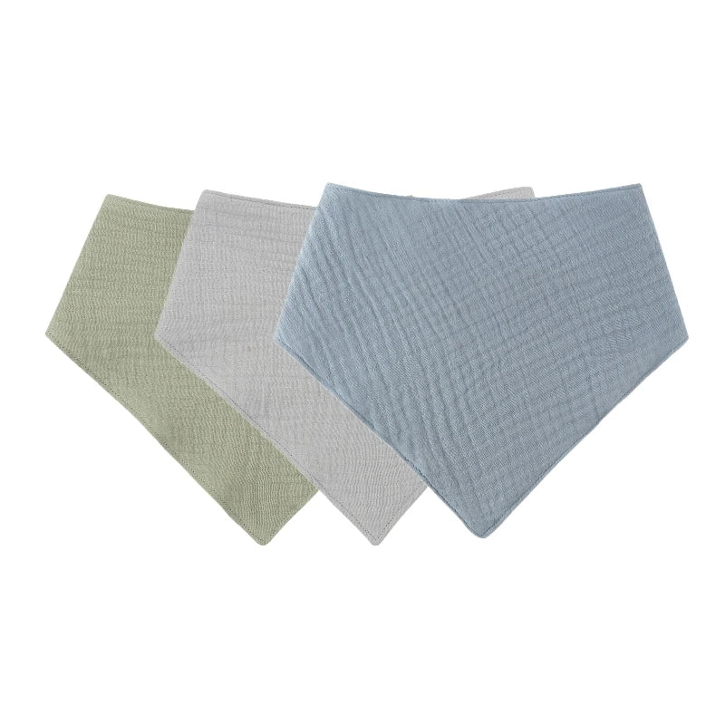 Muslin Bib set - 3 Pack
