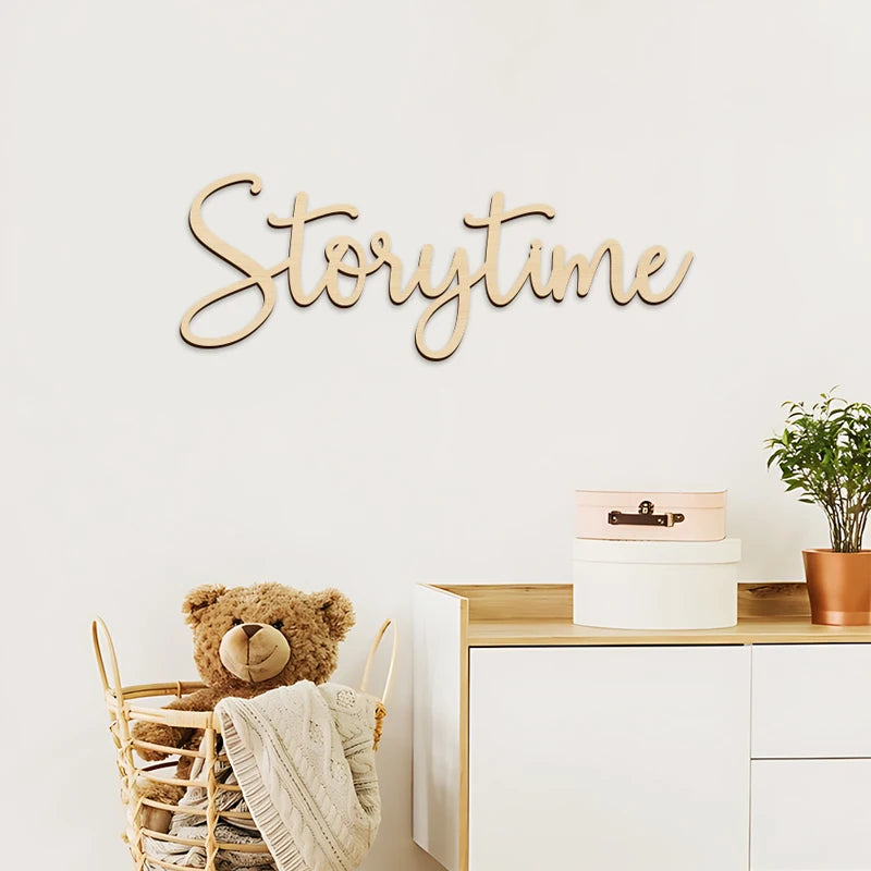 Väggdekoration "Storytime"