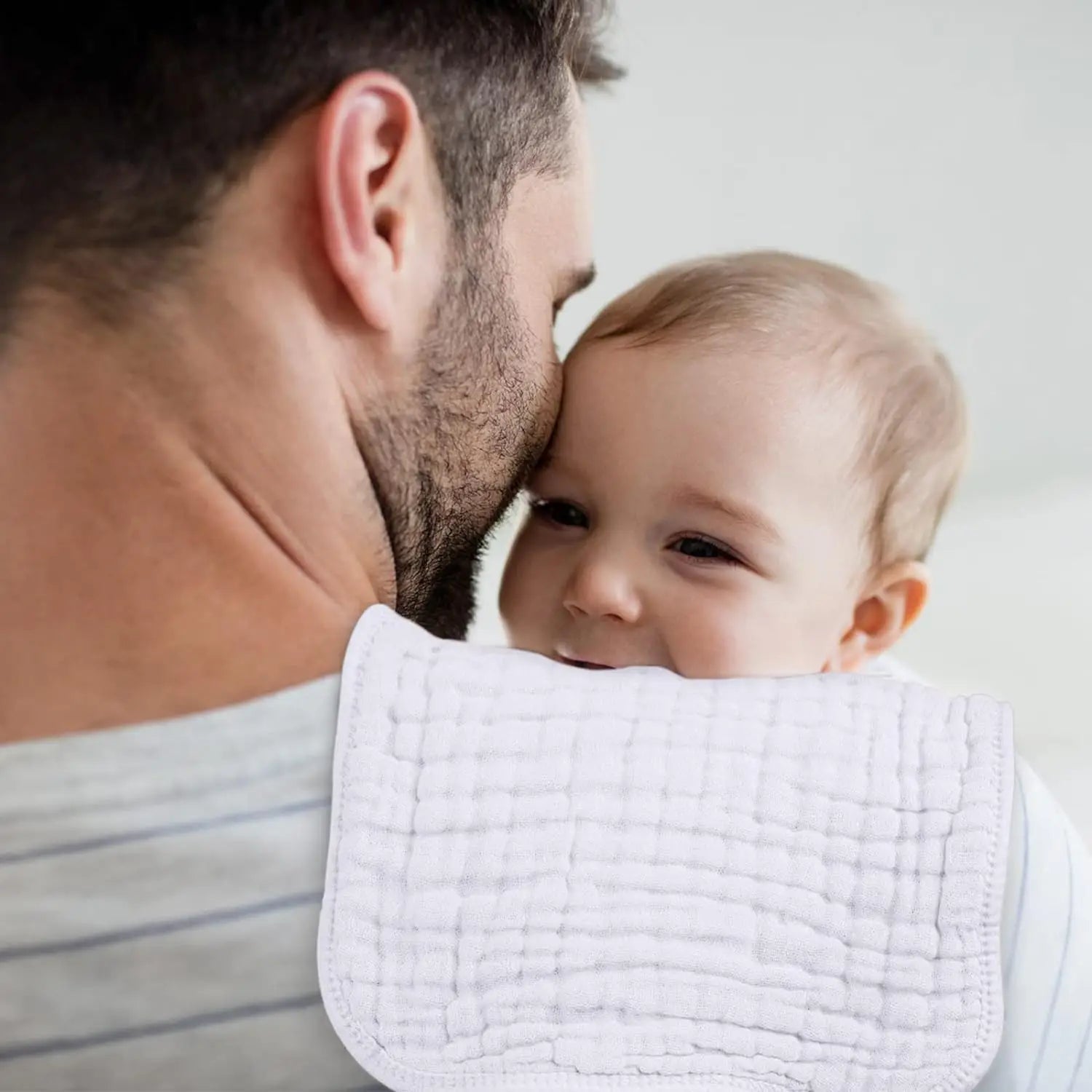 Muslin Burp Cloths - 6 Pack