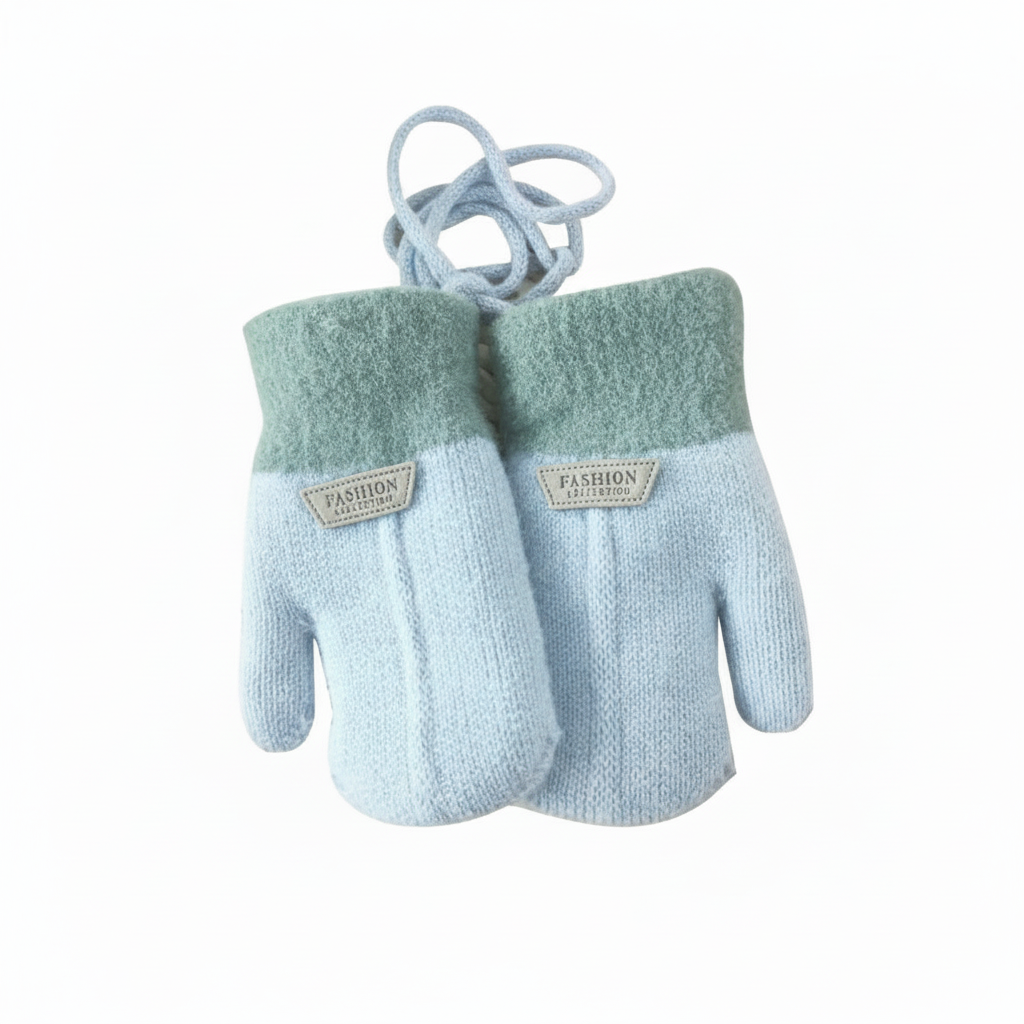 Sky Blue mittens